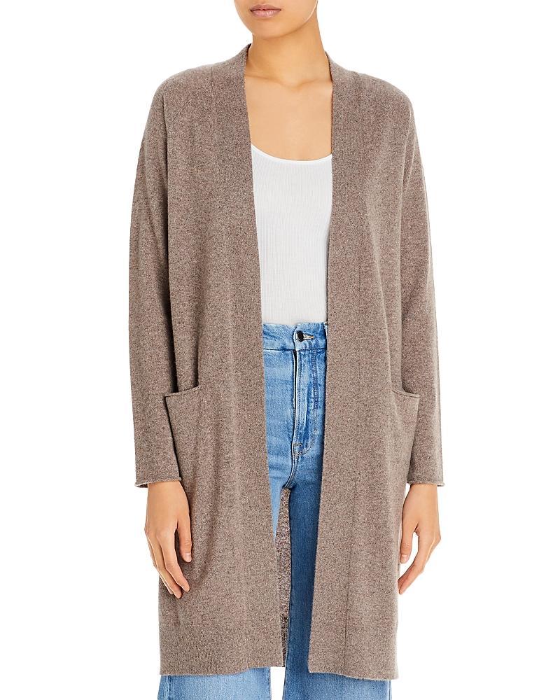 C by Bloomingdale's Cashmere Duster Cardigan - 100% Exclusive - L - L - Female Product Image