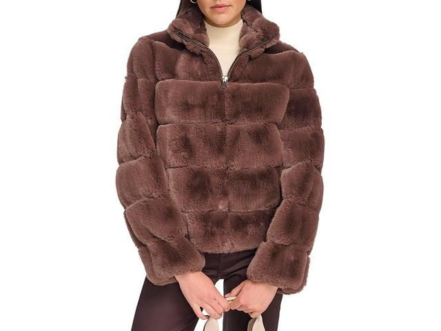 Calvin Klein Faux Fur Jacket Product Image