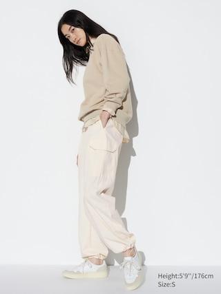 Womens Easy Cargo Pants (Tall) Natural XS UNIQLO US Product Image