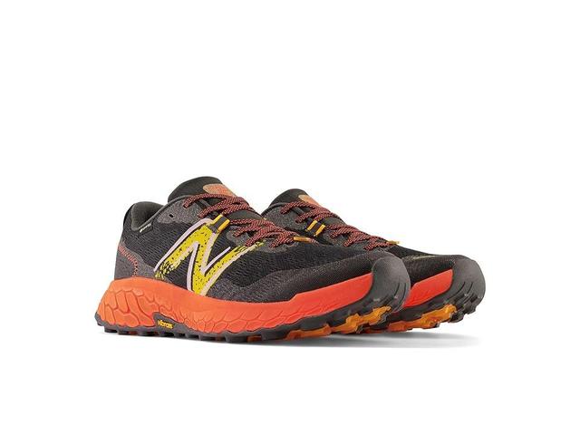 New Balance Fresh Foam X Hierro v7 GTX (Blacktop/Neon Dragonfly) Men's Shoes Product Image