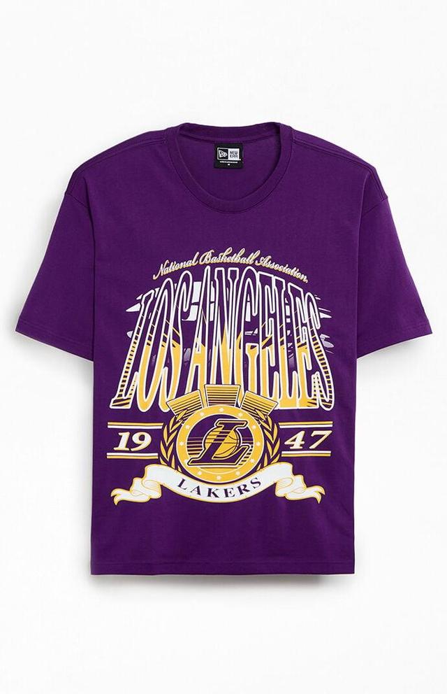 New Era Mens Los Angeles Lakers Summer Classics T-Shirt Product Image