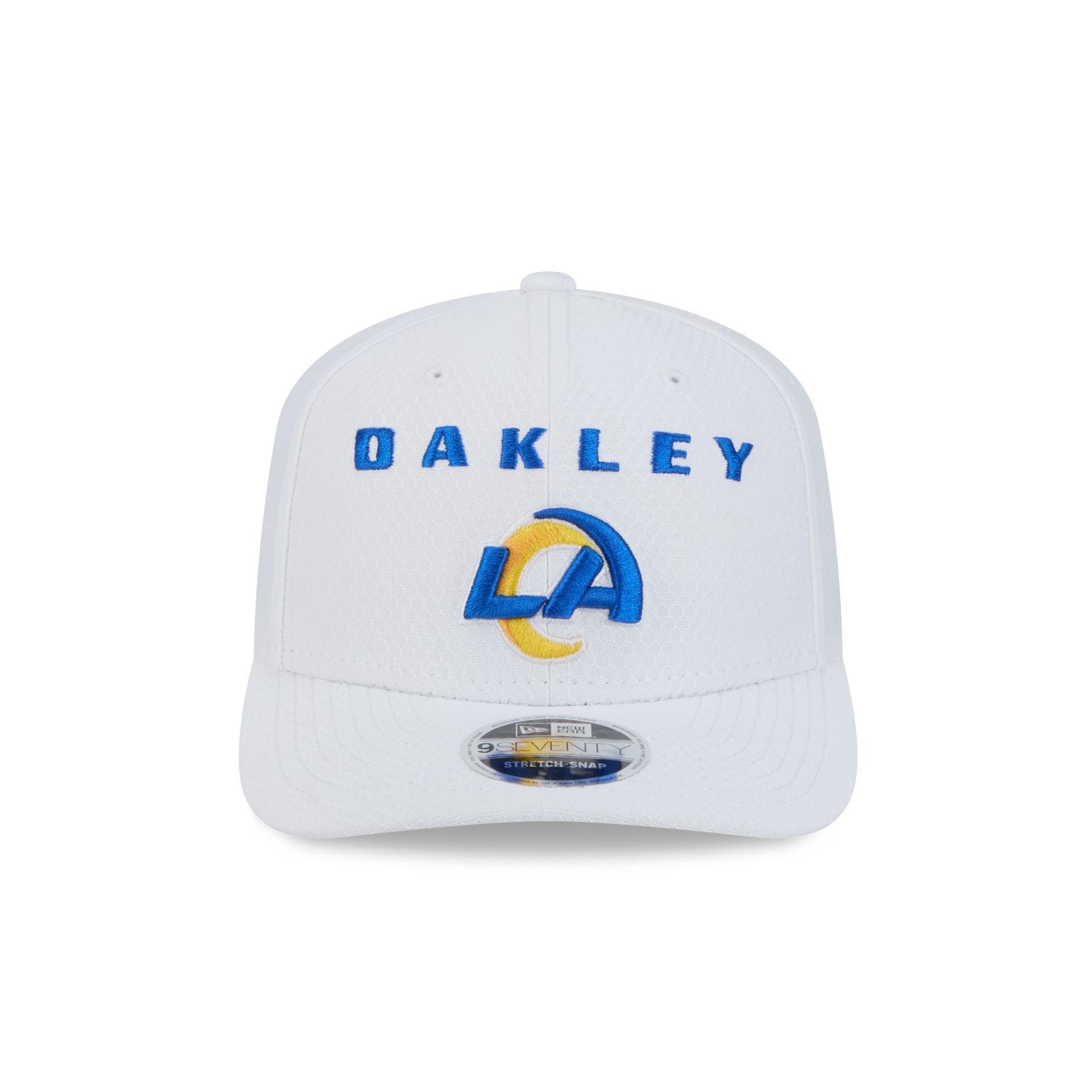 Oakley x Los Angeles Rams White 9SEVENTY Stretch-Snap Hat Male Product Image