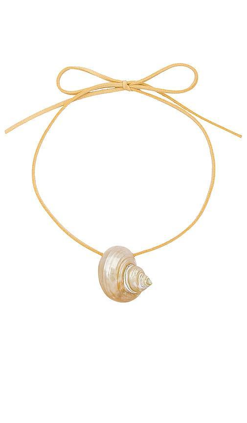 Casa Clara Jules Cord Necklace in Ivory. Product Image