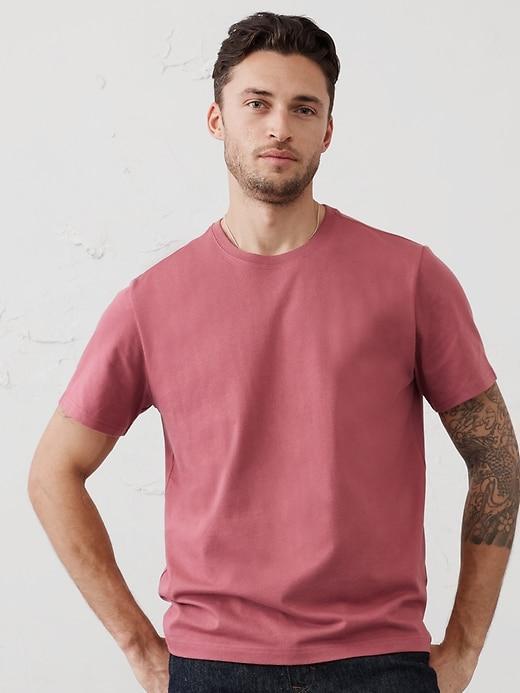 Midweight Crew-Neck T-Shirt Product Image