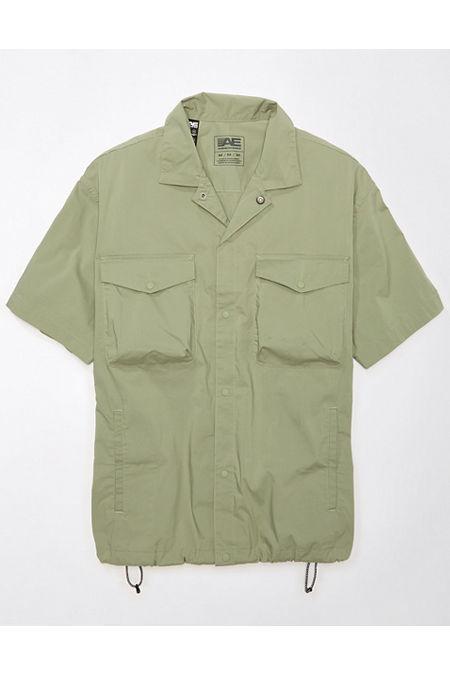 AE 247 Stretch Short Sleeve Button-Up Shirt Mens Product Image