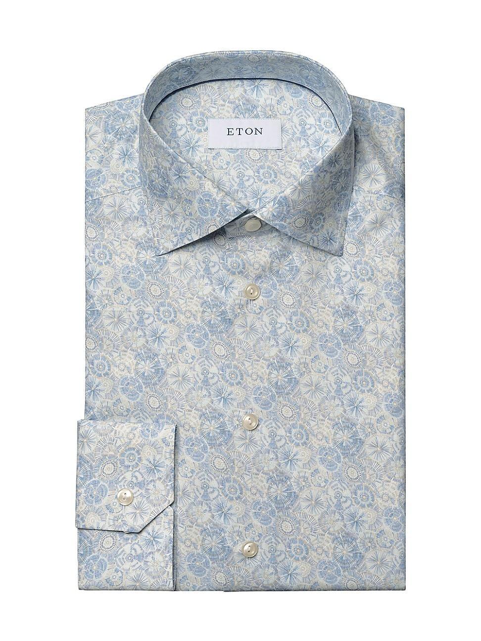 Mens Slim-Fit Motif Print Shirt Product Image