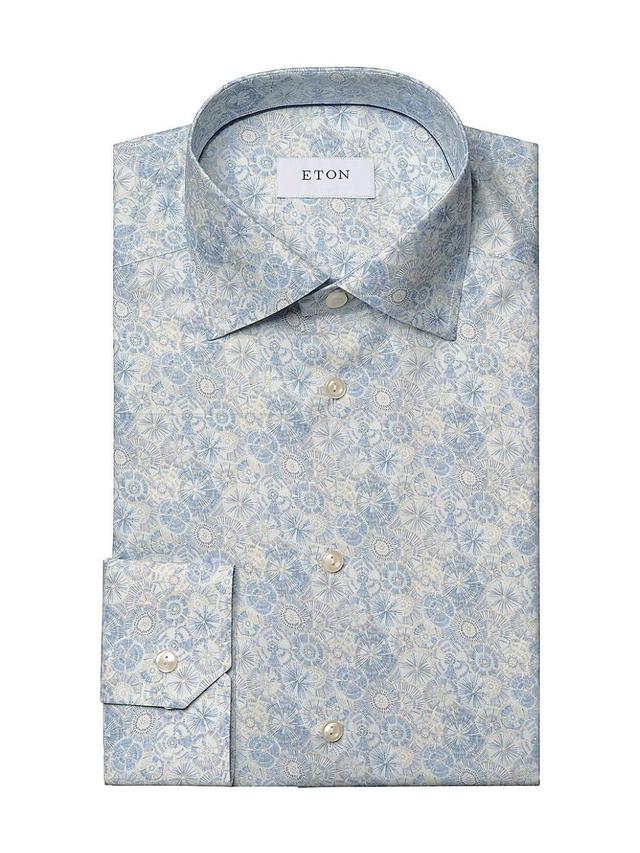 Mens Slim-Fit Motif Print Shirt Product Image