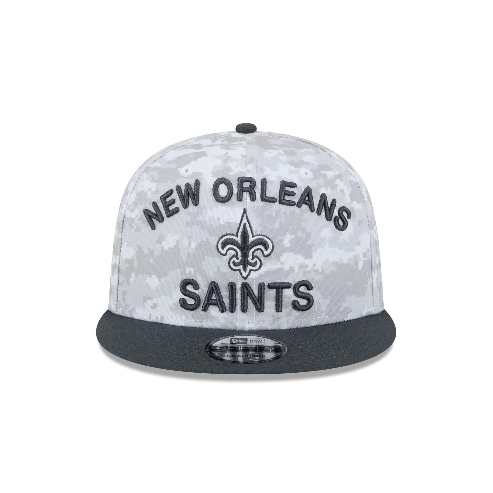 New Orleans Saints 2024 Salute to Service 9FIFTY Snapback Hat Male Product Image