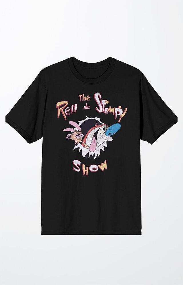 Mens Ren & Stimpy Cartoon T-Shirt Product Image