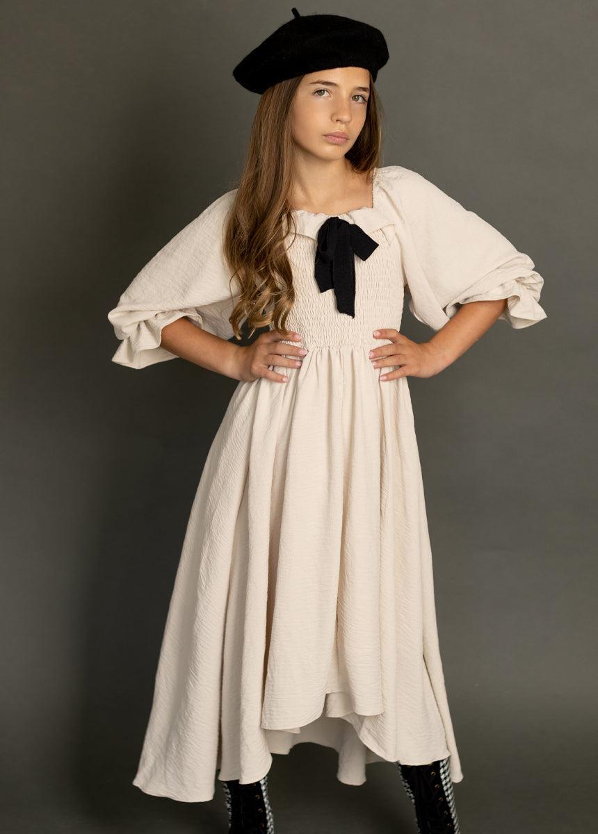 Odina Dress in Ecru product image