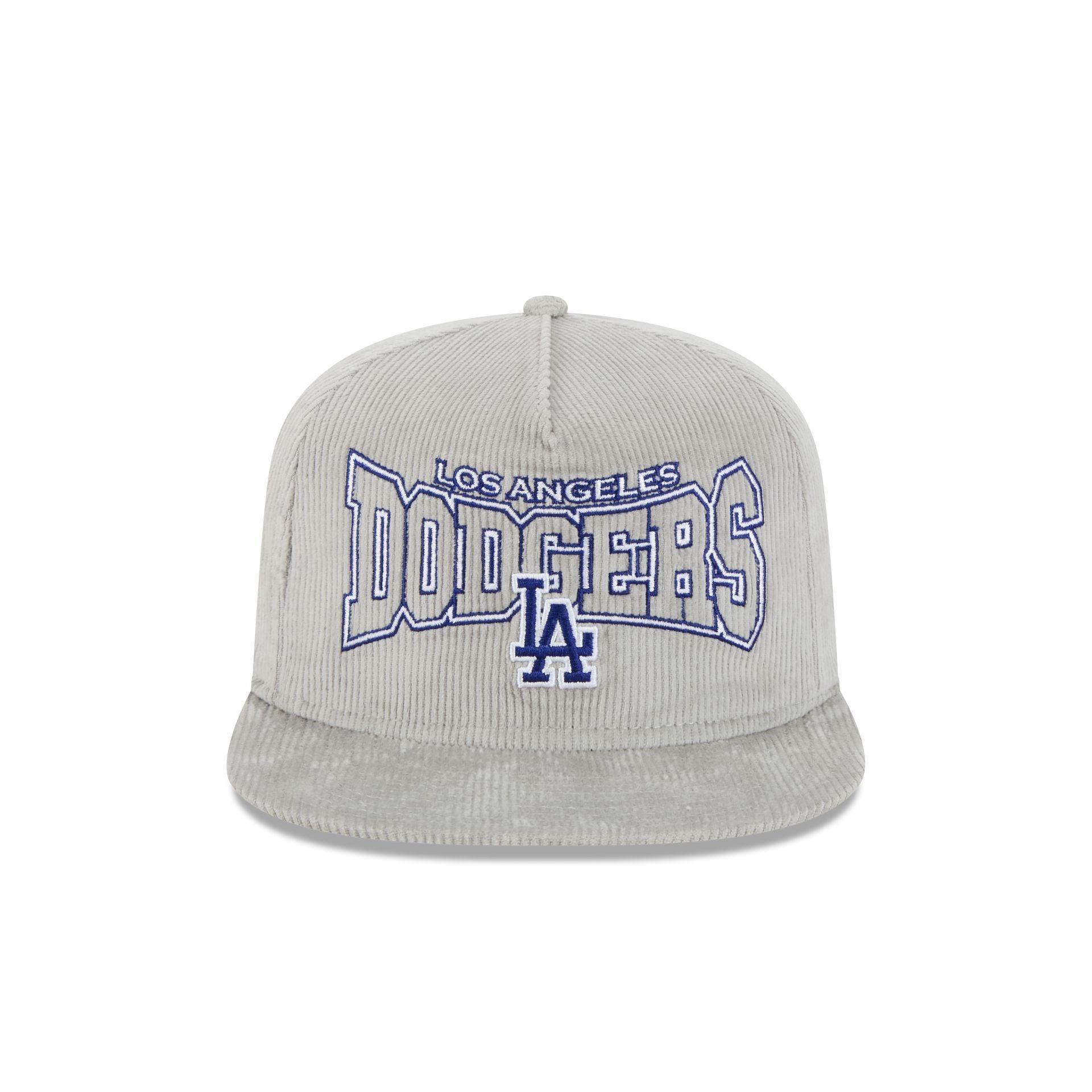 Los Angeles Dodgers Gray Cord Golfer Hat Male Product Image