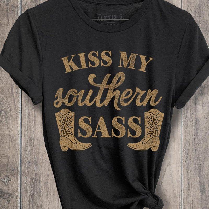 Kiss My Southern Sass Tee Product Image