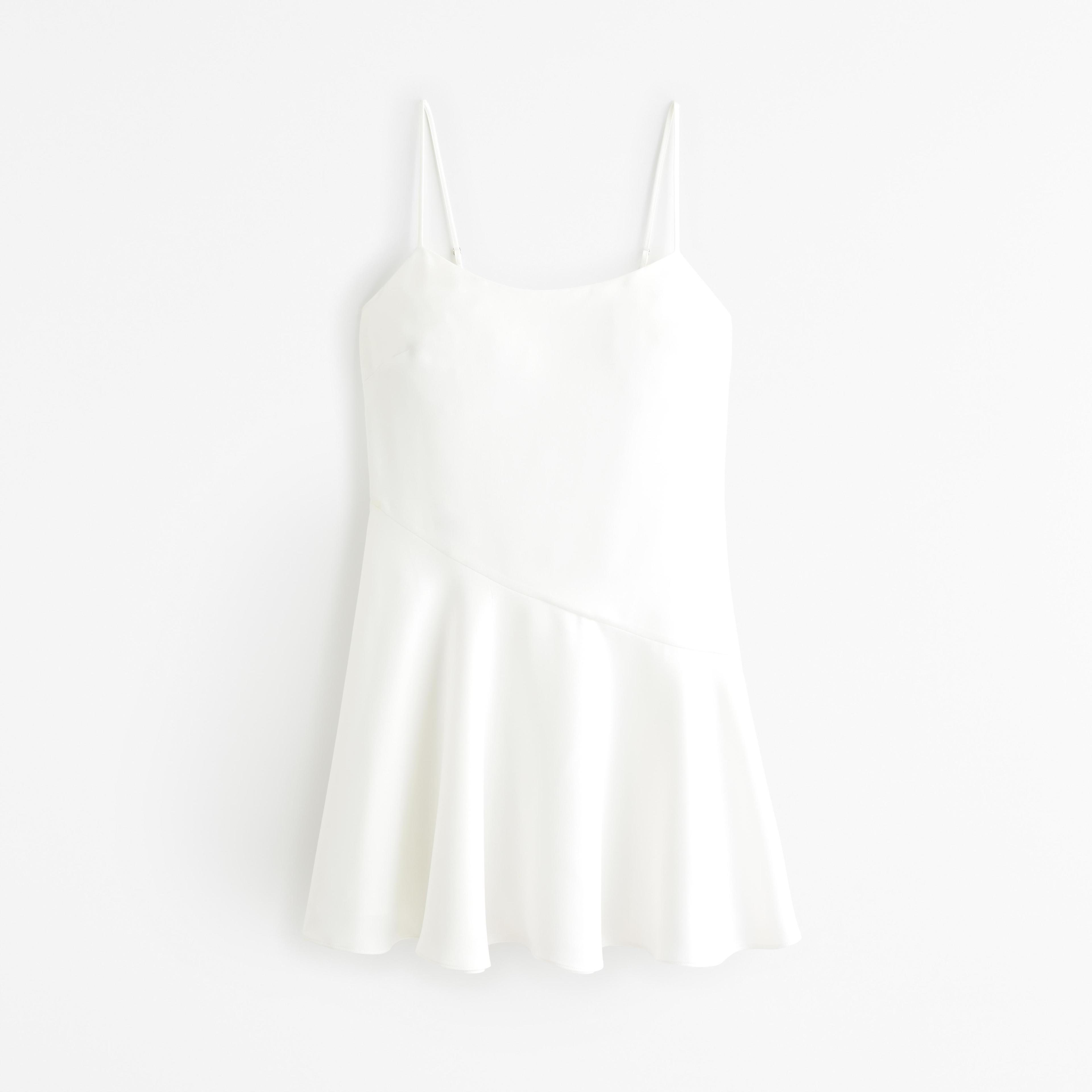 Asymmetrical Hem Mini Dress Product Image