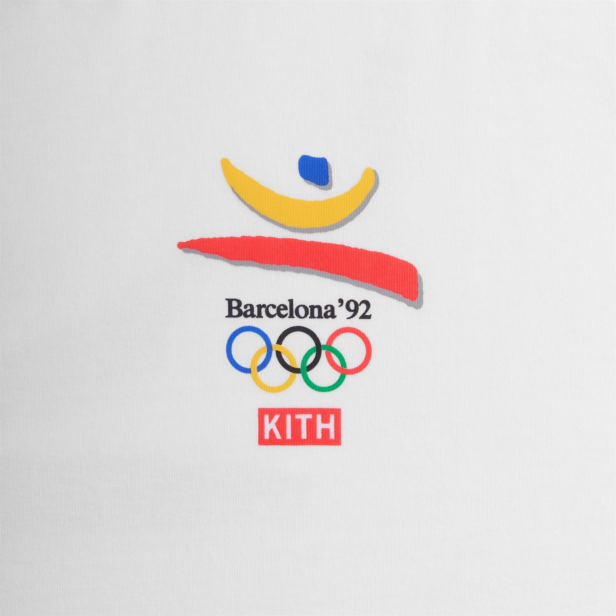 Kith for Olympics Heritage Barcelona 1992 Vintage Tee - White Male Product Image