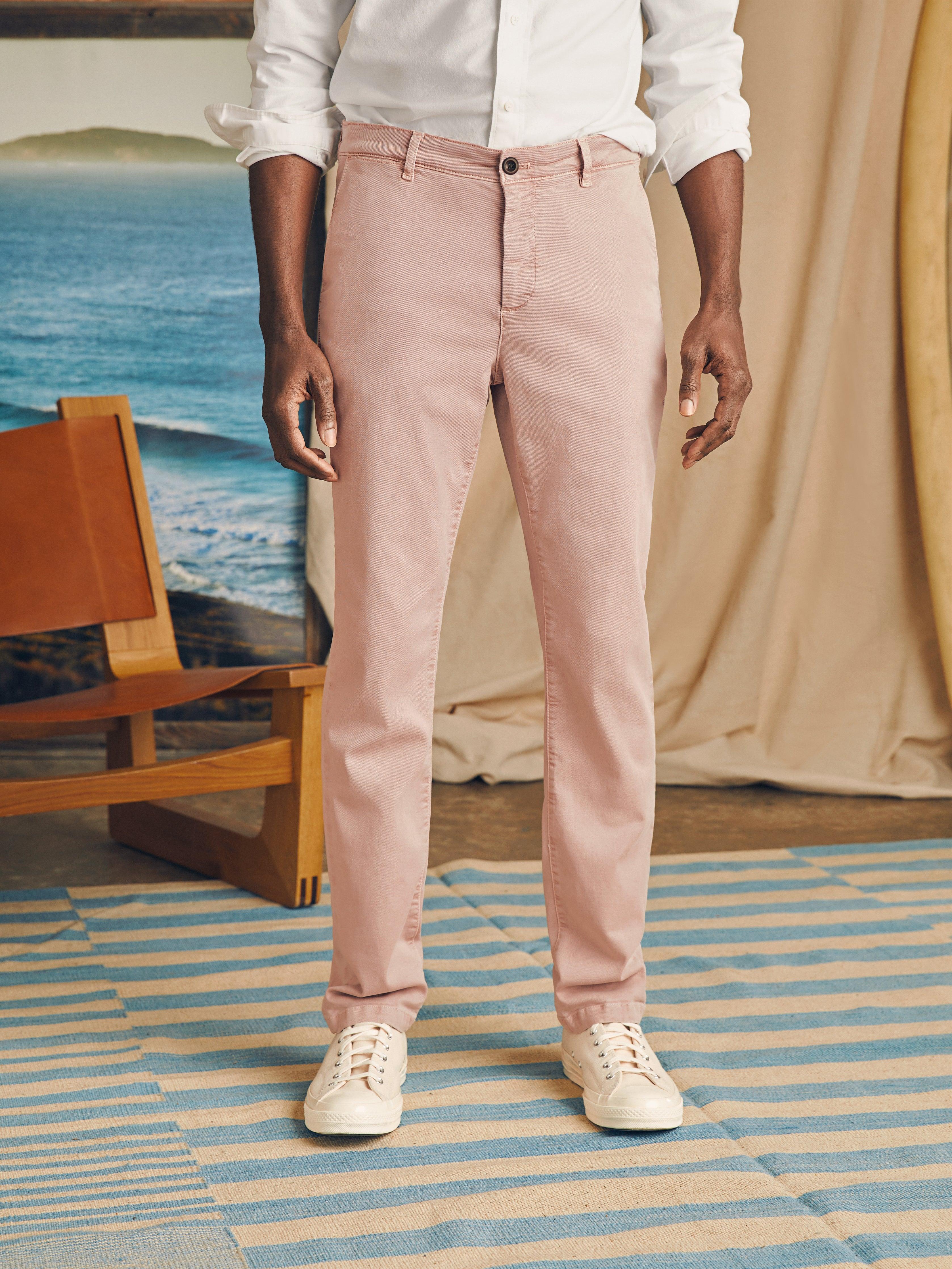 Coastline Stretch Chino (34" Inseam) - Spring Quartz Male Product Image