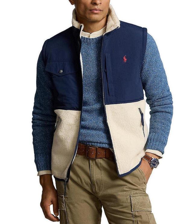 Polo Ralph Lauren Big & Tall Hybrid Full-Zip Vest Product Image