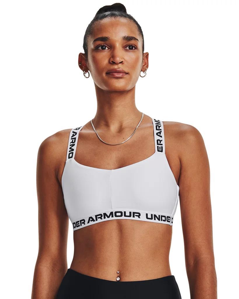 Women's UA Crossback Strappy Low Sports Bra Product Image