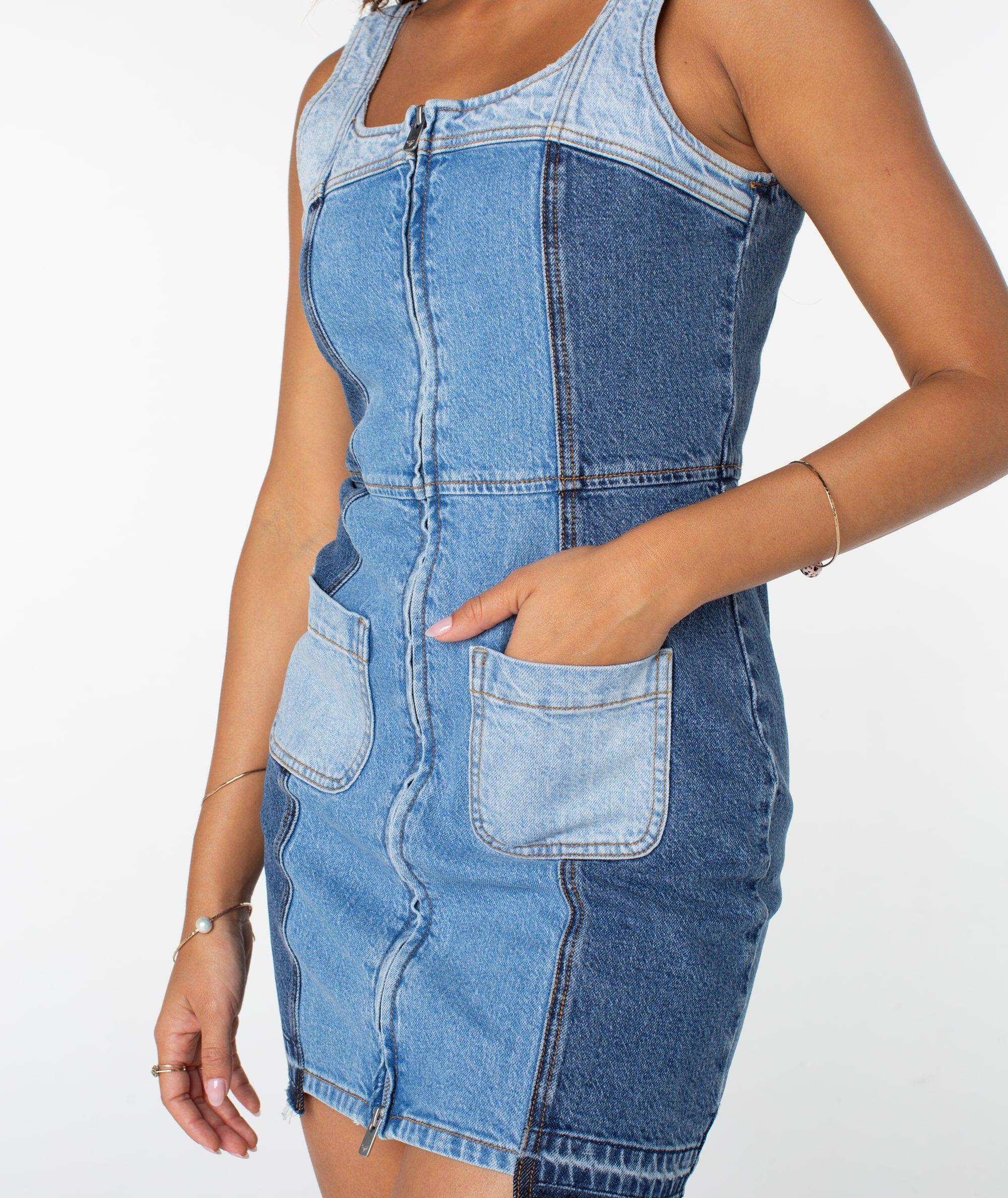 ROXY Sami Denim Womens Dress Product Image