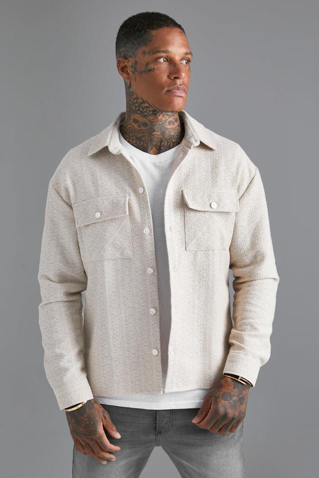 Long Sleeve Flannel Shirt | boohooMAN USA Product Image