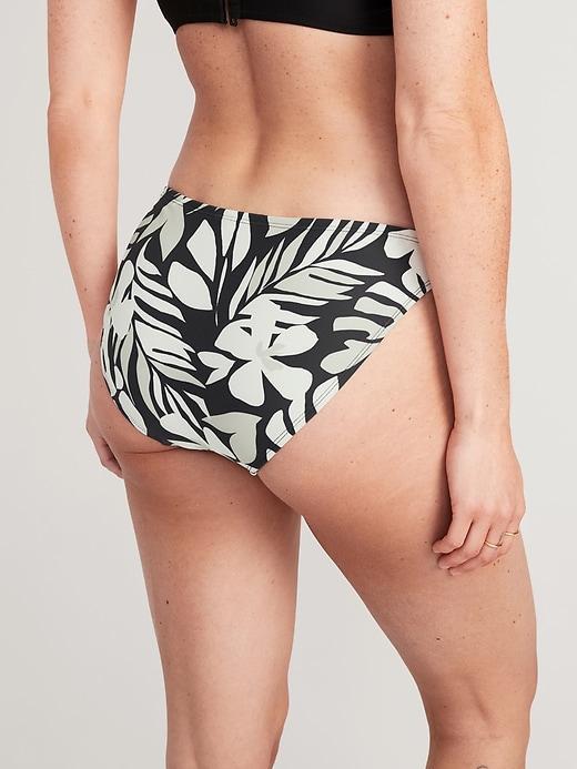 High-Waisted Classic Bikini Swim Bottoms Product Image