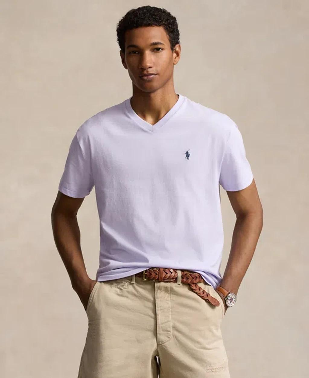 Polo Ralph Lauren Mens Classic-Fit V Neck T-Shirt Product Image