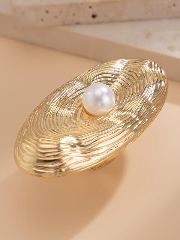 Geometric Solid Color Rings Accessories Product Image