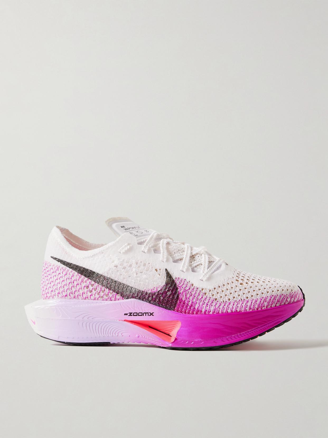 NIKE Women's Vaporfly 3 Road Racing Shoes In Purple/white Product Image