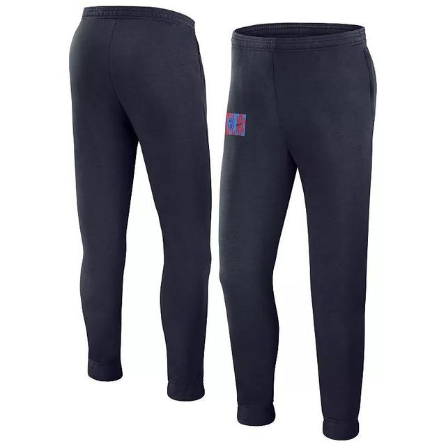 Mens Nike Navy Barcelona Fleece Team Pants Bar Blue Product Image