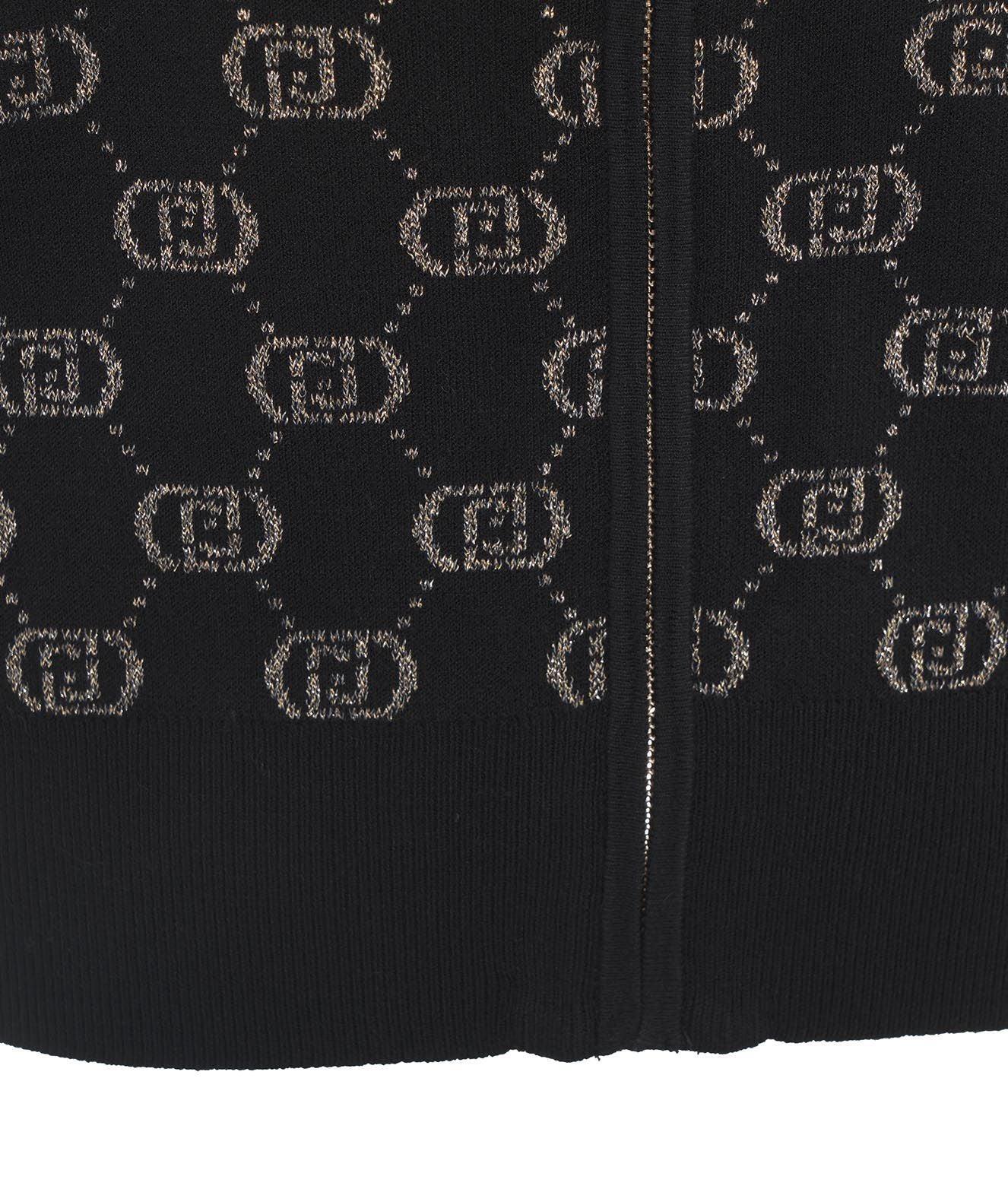 Cardigan con monogramma Female Product Image