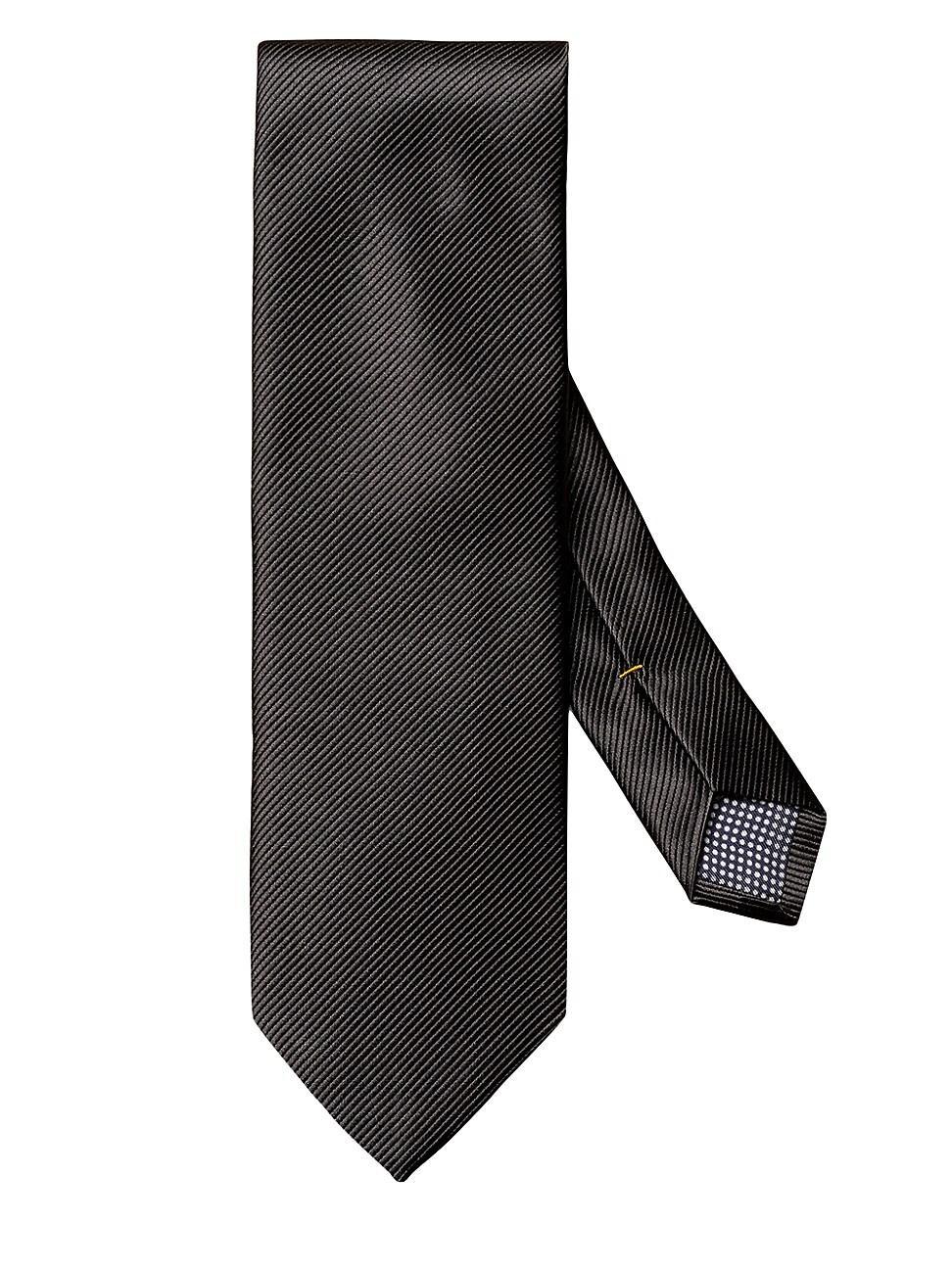 Mens Solid Silk Twill Tie Product Image