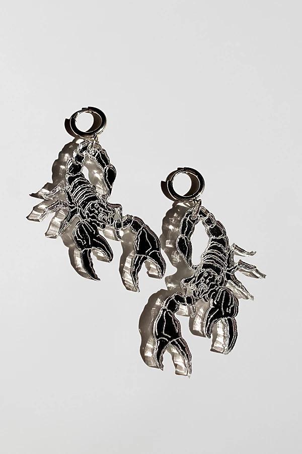 Sigfus Designs Mirrored Scorpion Earrings Womens at Urban Outfitters Product Image