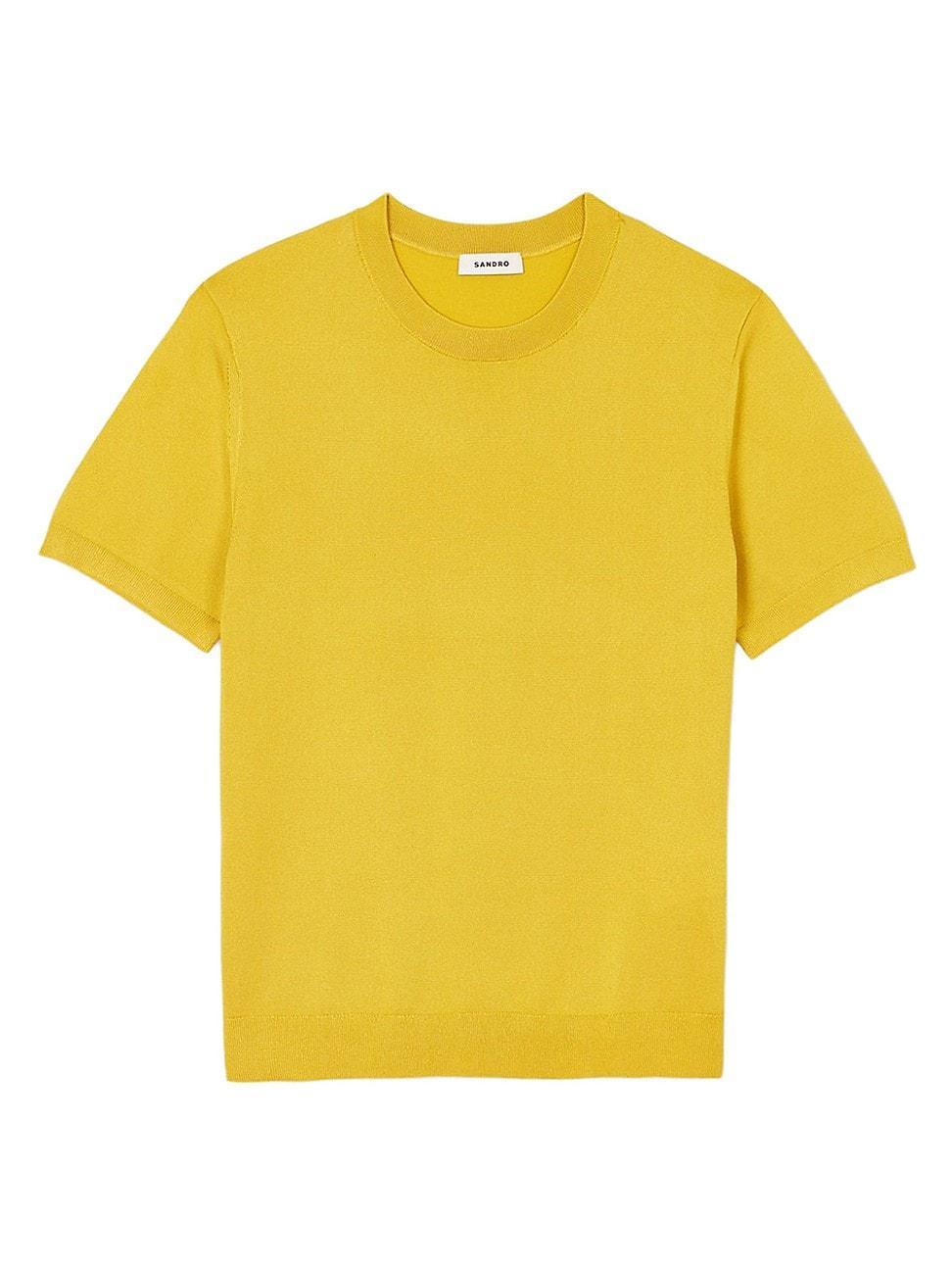 Mens Knitted T-Shirt Product Image