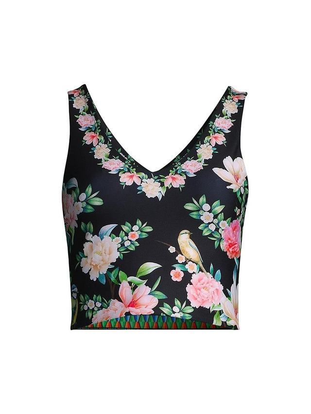 Womens Birdie Compression V-Neck Tank Product Image