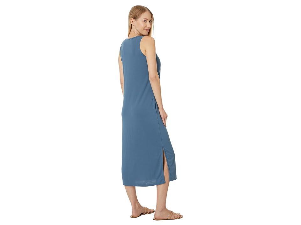 Toad&Co Piru Henley Midi Tank Dress (Pacific ) Women's Dress Product Image