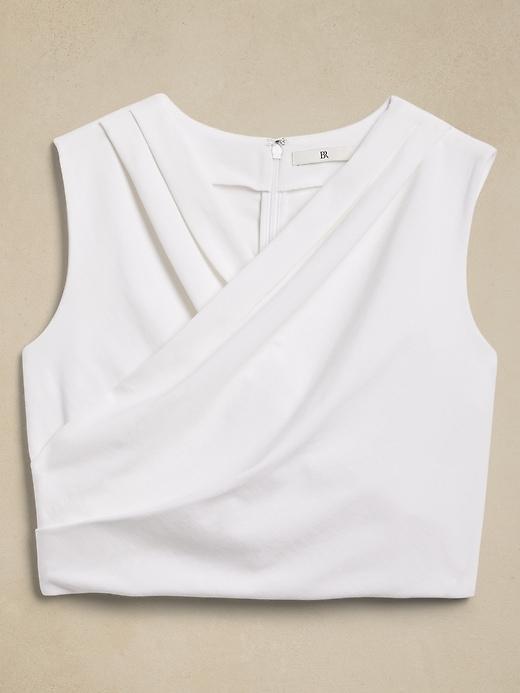 Cotton Wrap Crop Top Product Image