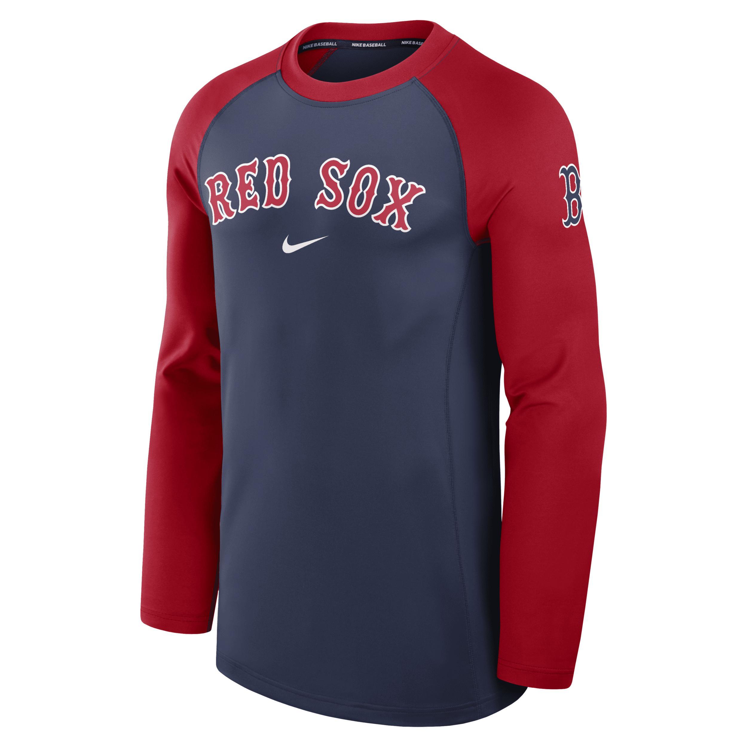 Boston Red Sox Authentic Collection Game Time Nike Men's Dri-FIT MLB Long-Sleeve T-Shirt Product Image