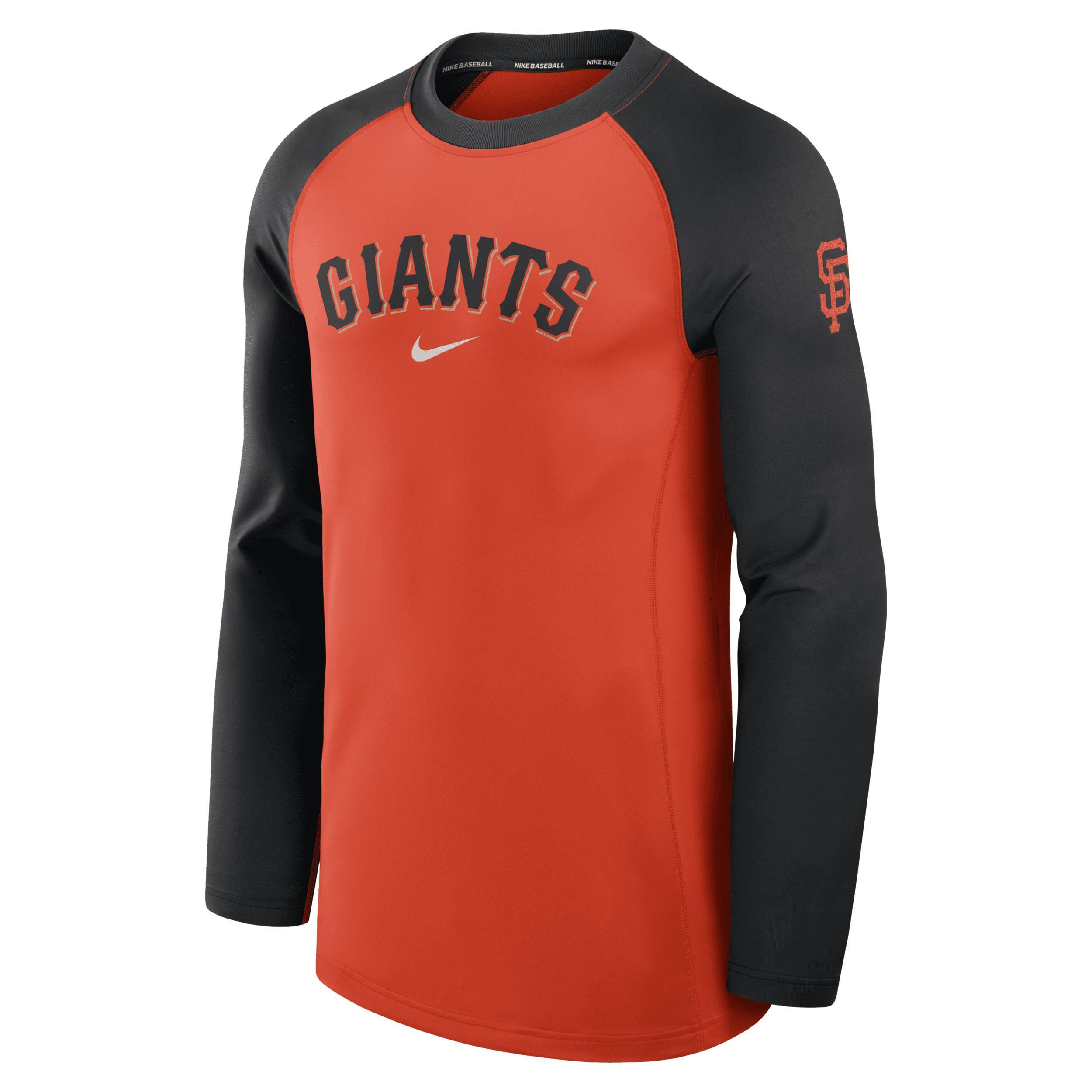 San Francisco Giants Authentic Collection Game Time Nike Mens Dri-FIT MLB Long-Sleeve T-Shirt Product Image