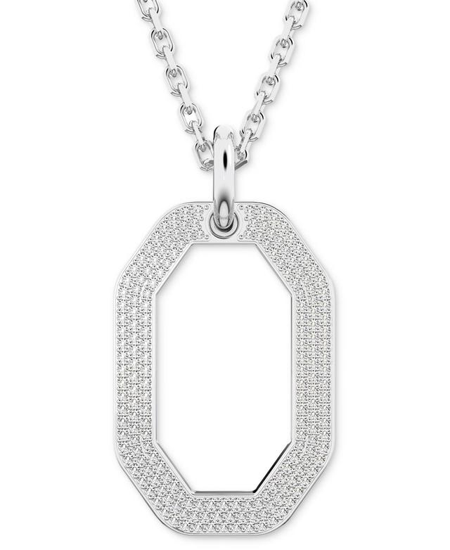 Swarovski Dextera Pave Octagon Long Pendant Necklace Product Image