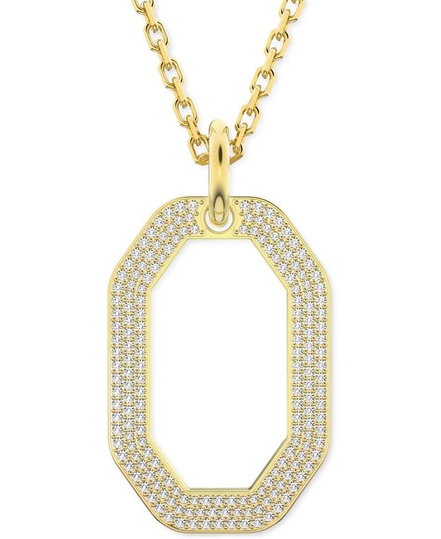 Swarovski Dextera Pave Octagon Long Pendant Necklace Product Image