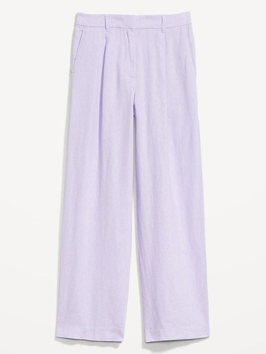 Extra High-Waisted Wide-Leg Taylor Pants Product Image