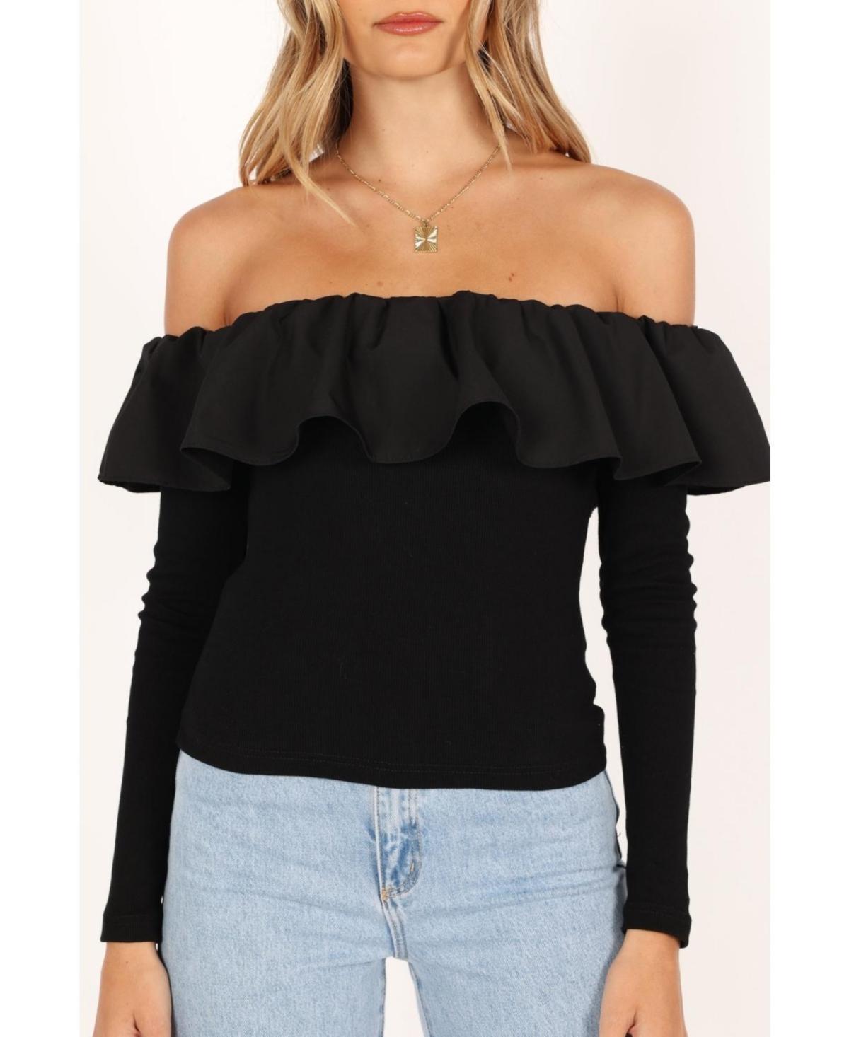 Petal and Pup Womens Cloe Off Shoulder Top Product Image