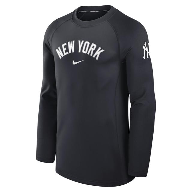 New York Yankees Authentic Collection Game Time Nike Men's Dri-FIT MLB Long-Sleeve T-Shirt Product Image