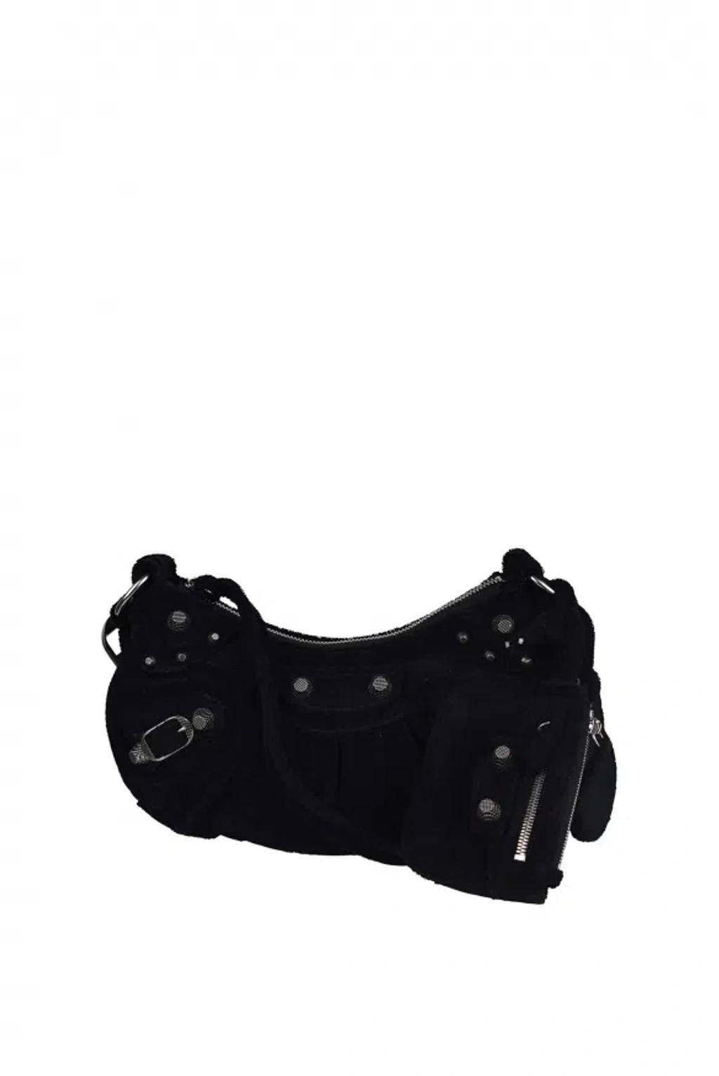 Le Cagole Shoulder Bag Xs In Black Product Image