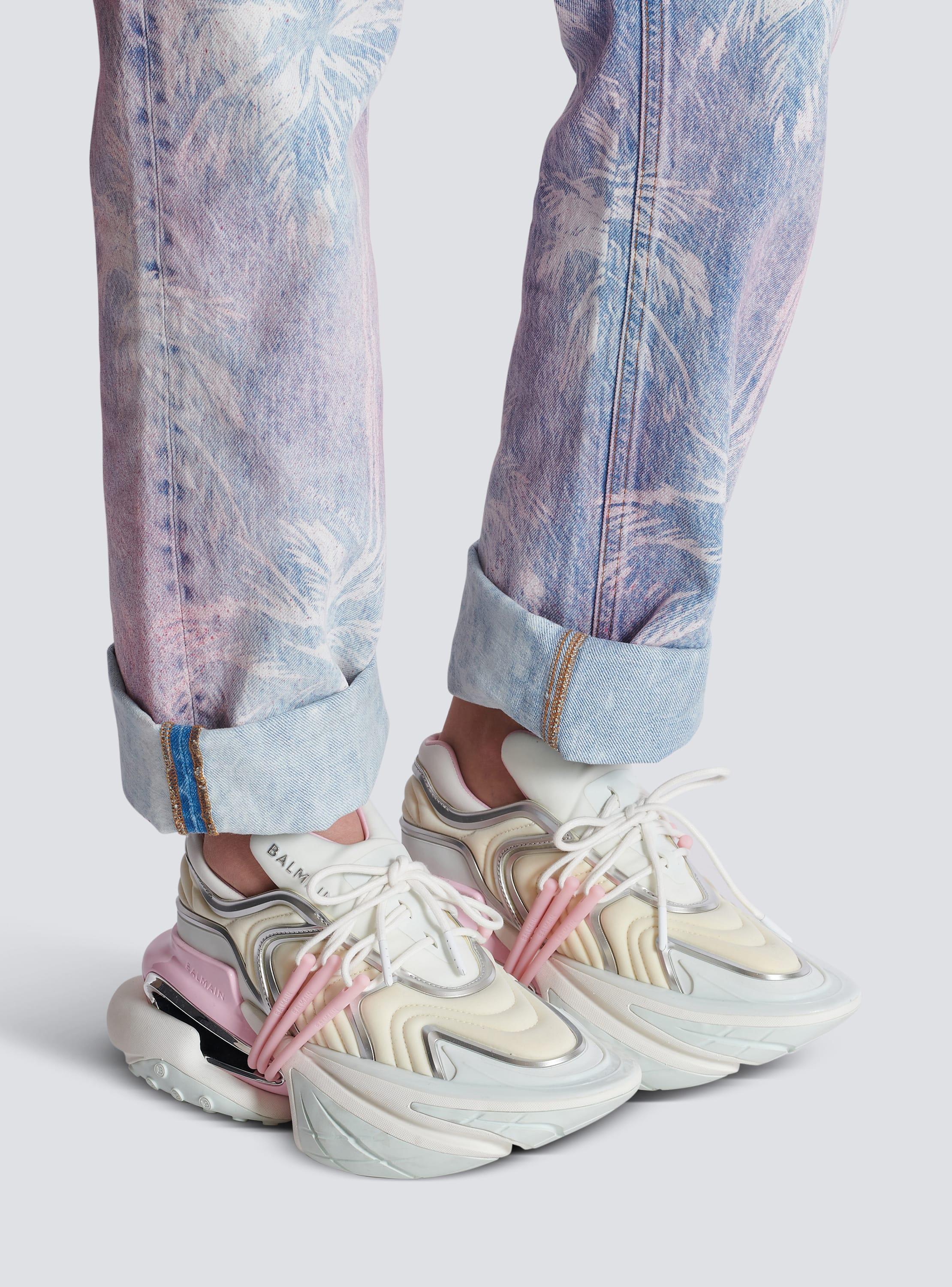 Unicorn Wave sneakers in neoprene and calfskin Product Image