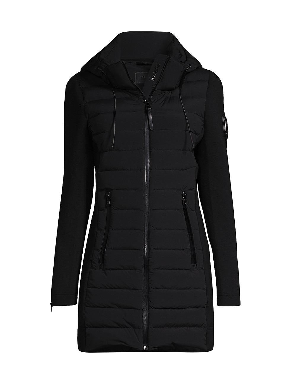 Womens Merina Hooded Down Jacket Product Image