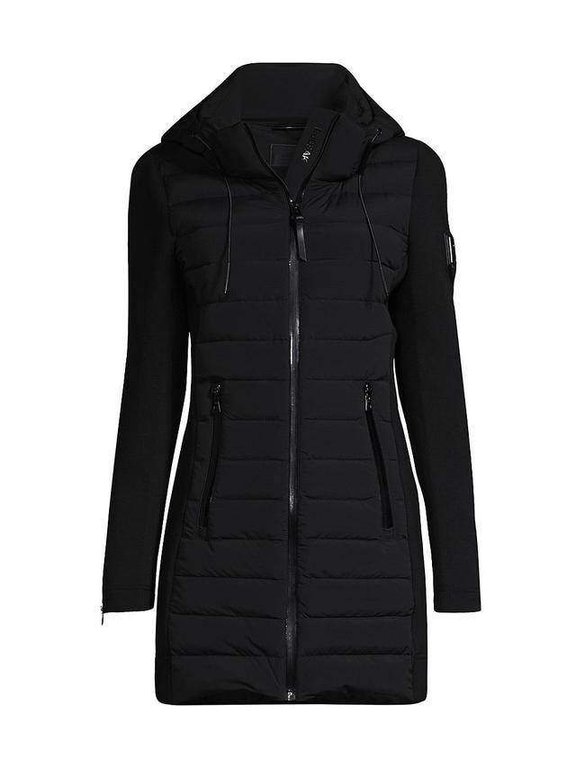 Womens Merina Hooded Down Jacket Product Image