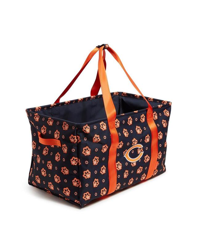 Womens Vera Bradley Chicago Bears Reactive Large Car Tote Bag Product Image