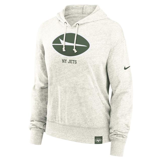 New York Jets Gym Vintage Nike Women's NFL Pullover Hoodie Product Image