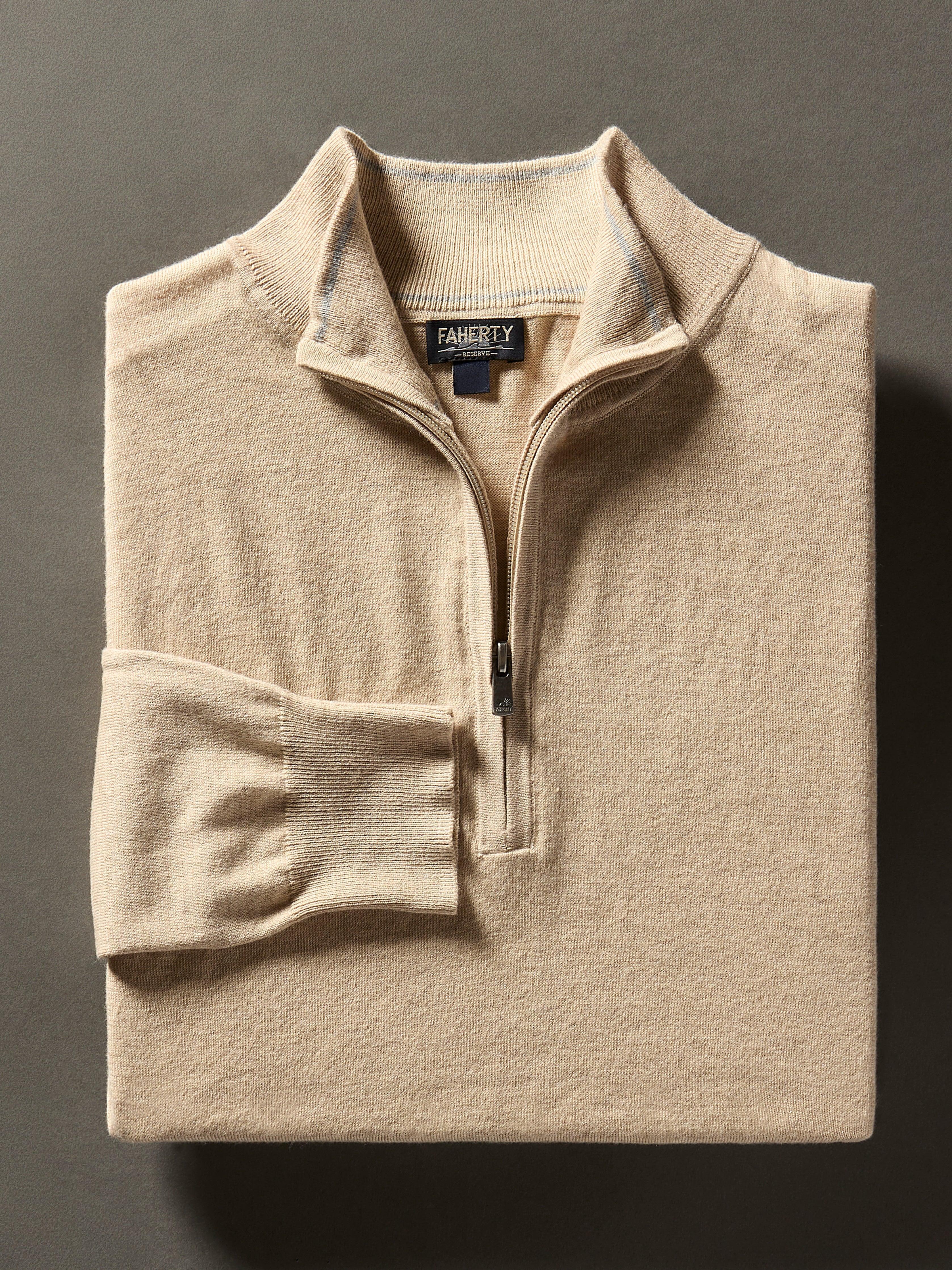 Movement™ Quarter Zip Sweater (Tall) - Soft Dune Heather Male Product Image