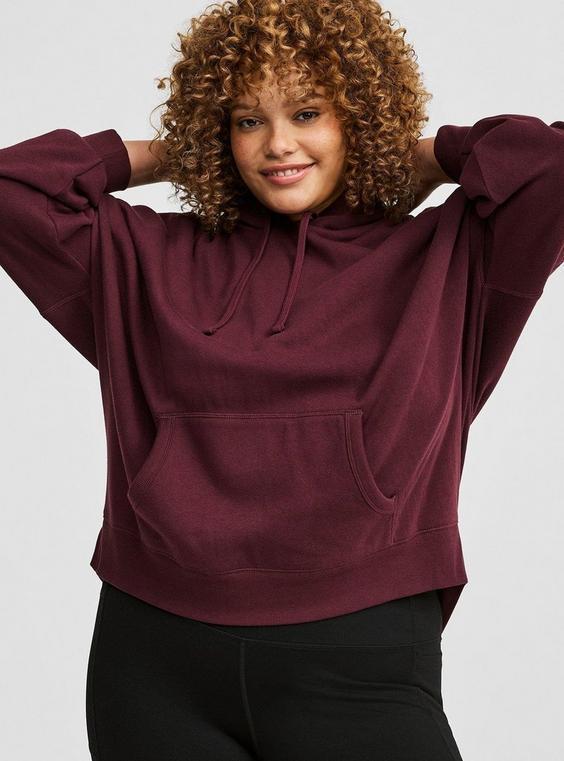 Relaxed Fit Cozy Fleece Hoodie Product Image